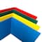 Flipside Assorted 12" x 48" Corrugated Plastic Study Carrels, 24ct.